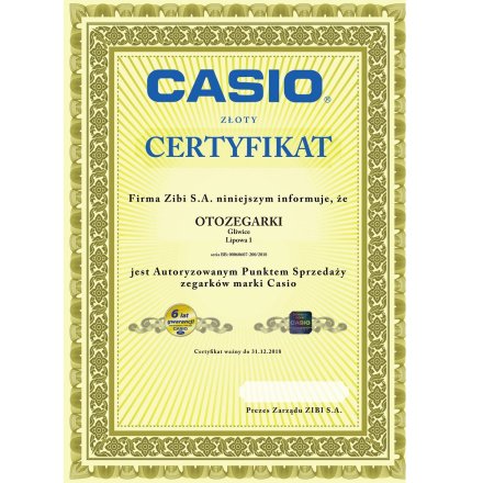 Zegarek Damski Casio ze srebrną bransoletką LTP-1129PA-7BEG Casio Classic 