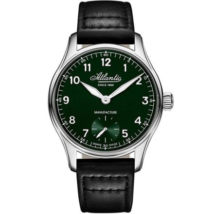 Zegarek Atlantic Worldmaster Mechanical Manufacture zielony 52952.41.73