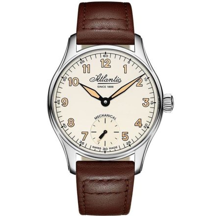 Zegarek Atlantic Worldmaster Mechanical Manufacture brązowy 52952.41.93