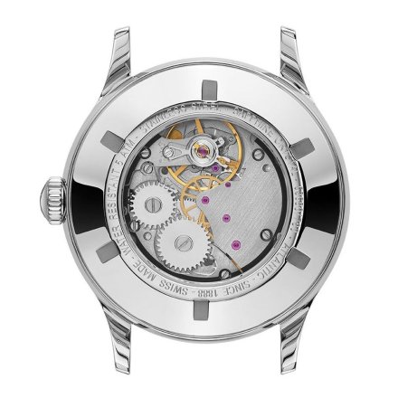 Zegarek Atlantic Worldmaster Original Mechanical Incabloc Szary 53680.41.23