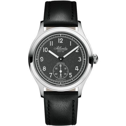 Zegarek Męski Atlantic Worldmaster Original Heritage Czarny 53760.41.63