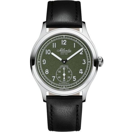 Zegarek Męski Atlantic Worldmaster Original Heritage Zielony 53760.41.73