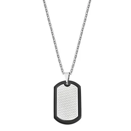 Męska Biżuteria Lotus Naszyjnik srebrny nieśmiertelnik LS2211-1/1