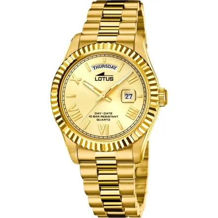 Zegarek Męski Lotus L18857/1 złoty