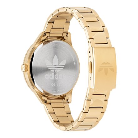 Złoty zegarek adidas Originals Fashion Edition Three 36 mm AOFH22061