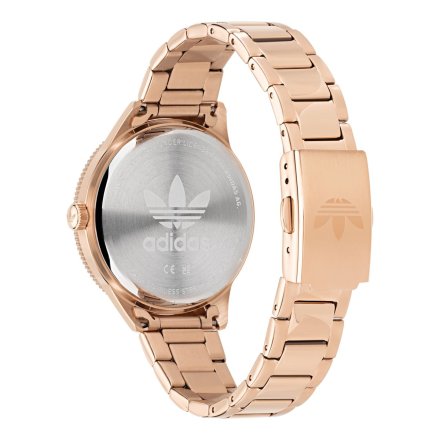 Różowozłoty zegarek adidas Originals Fashion Edition Three 36 mm AOFH22063