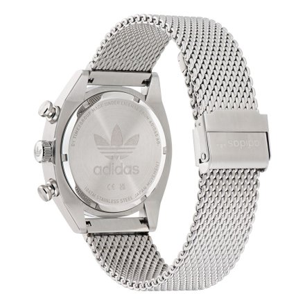 Srebrny zegarek adidas Originals Fashion Edition Two Chrono  AOFH22500