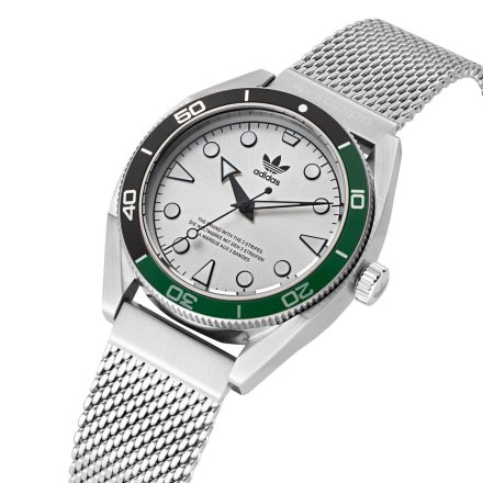 Srebrny zegarek adidas Originals Fashion Edition Two AOFH22503