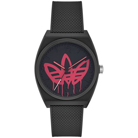 Czarny zegarek adidas Originals Street Project Two AOST22039