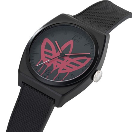 Czarny zegarek adidas Originals Street Project Two AOST22039