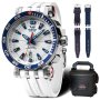 Zegarek Vostok Europe Energia biało-granatowy NH35-575A650