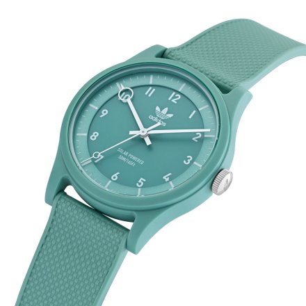 Zielony zegarek adidas Originals Street Project One AOST22045