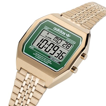 Złoty zegarek adidas Originals Street Digital Two  AOST22071