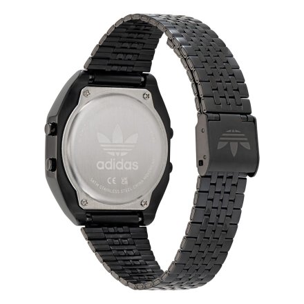 Czarny zegarek adidas Originals Street Digital Two  AOST22073