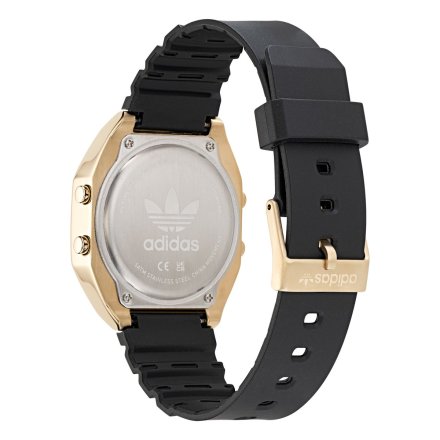 Złoty zegarek adidas Originals Street Digital Two  AOST22075