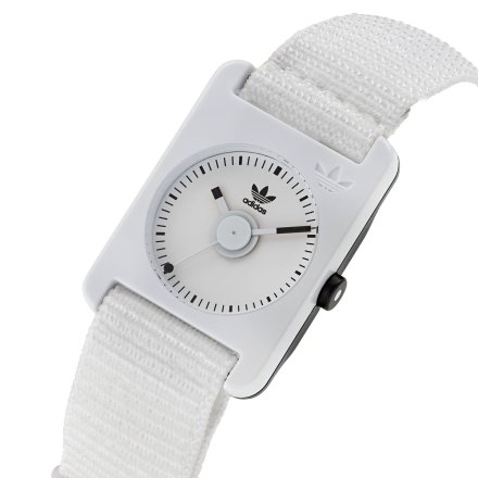 Biały zegarek adidas Originals Street Retro Pop One AOST22539
