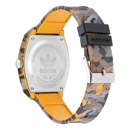Pomarańczowe Moro zegarek adidas Originals Street Project Two AOST22567