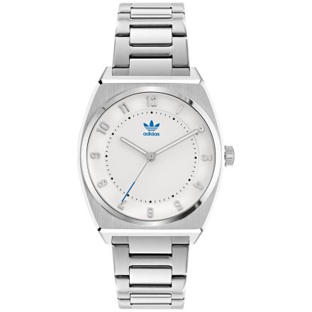 Srebrny zegarek adidas Originals Style Code One AOSY22025