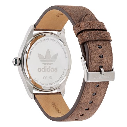 Srebrny zegarek adidas Originals Style Code Four  AOSY22527
