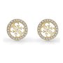 Złote kolczyki Guess z kryształkami GUESS STUDS PARTY JUBE02161JW