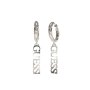 Srebrne kolczyki wiszące GUESS UNDERWATER LOVE JUBE02312JW