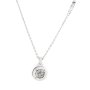 Srebrny naszyjnik Guess z logo GUESS 4G LOOP JUBN02288JW