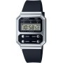 Zegarek Casio A100WEF-1AEF Czarny Casio Vintage w stylu Retro A100WEF