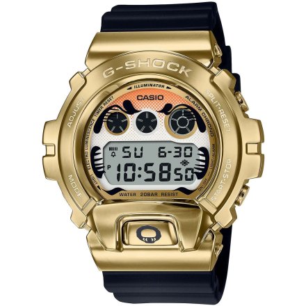 Zegarek Casio GM-6900GDA-9ER Złoto-czarny G-Shock G-Steel Premium GM-6900