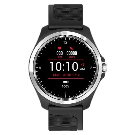 Smartwatch z funkcją rozmowy Pacific 26-1 Czarny | Kroki Kalorie Ciśnienie Puls Sen