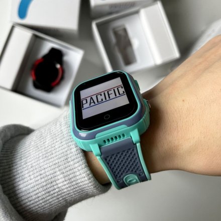 Smartwatch dla chłopca z funkcją dzwonienia Niebieski Pacific 30-03 + TOREBKA GRATIS!