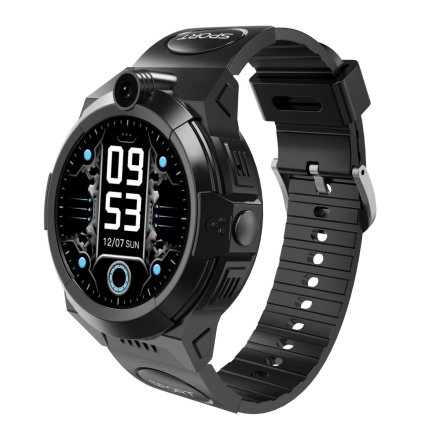 Smartwatch dla dziecka SIM GPS WIDEO ROZMOWY Czarny Pacific 31-01 + TOREBKA KOMUNIJNA