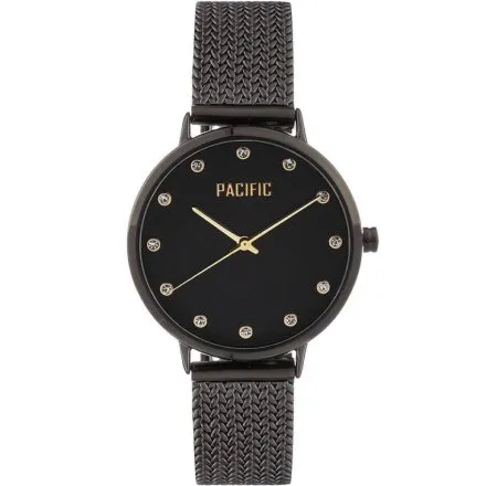 Czarny damski zegarek PACIFIC X6175-10