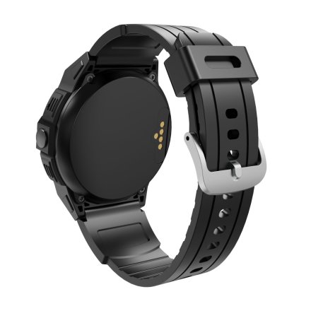 Smartwatch dla dziecka SIM GPS WIDEO ROZMOWY Czarno-czerwony Pacific 31-03 + TOREBKA KOMUNIJNA