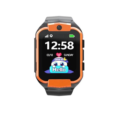 Smartwatch dla dzieci SIM GPS WIDEO ROZMOWY Pomarańczowy Pacific 32-03