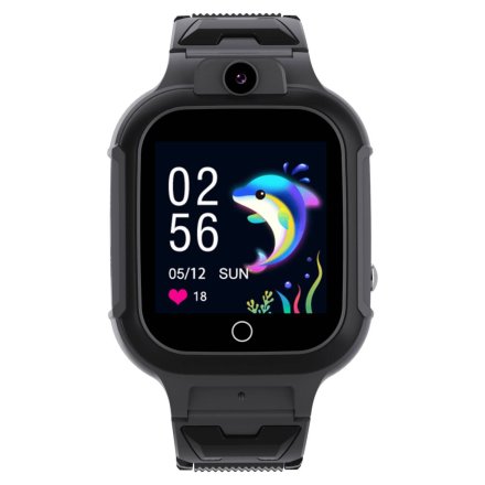 Smartwatch dla dzieci z funkcją dzwonienia GPS Czarny Pacific 33-01 + TOREBKA GRATIS!