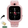 Smartwatch dla dziewczynki z funkcją dzwonienia GPS Różowy Pacific 33-02
