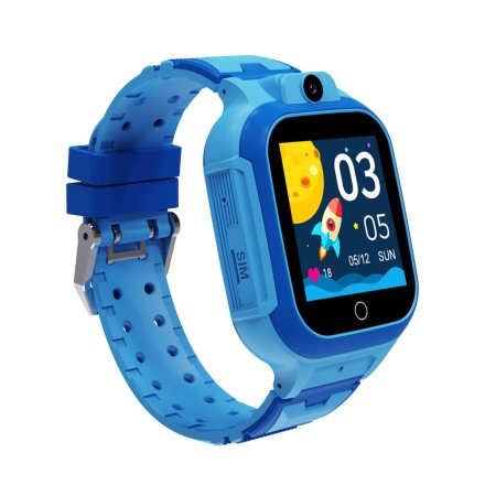 Smartwatch dla dzieci z funkcją dzwonienia GPS Niebieski Pacific 33-03 + TOREBKA GRATIS!