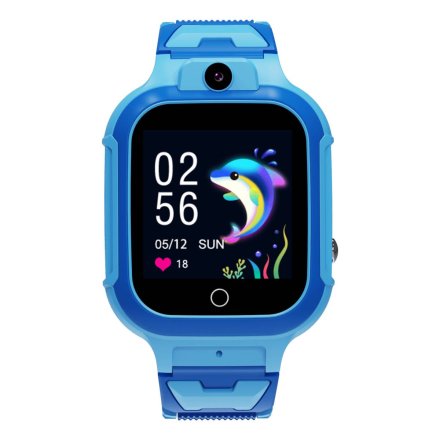 Smartwatch dla dzieci z funkcją dzwonienia GPS Niebieski Pacific 33-03 + TOREBKA GRATIS!