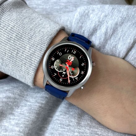 Smartwatch z funkcją rozmowy granatowy Pacific 36-02 Sport Kroki Kalorie Puls Ciśnienie