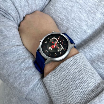 Smartwatch z funkcją rozmowy granatowy Pacific 36-02 Sport Kroki Kalorie Puls Ciśnienie