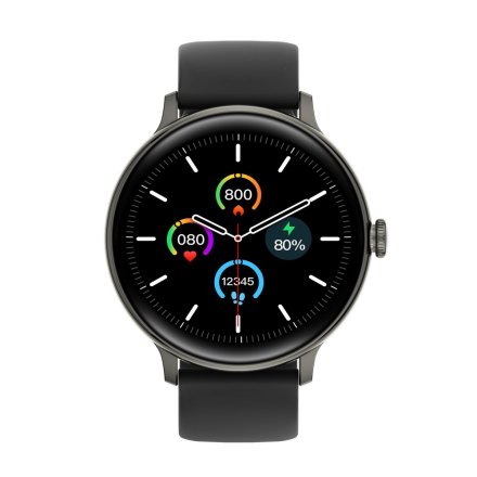 Damski smartwatch z funkcją rozmowy czarny Pacific 37-05 Sport Kalorie Puls Termometr