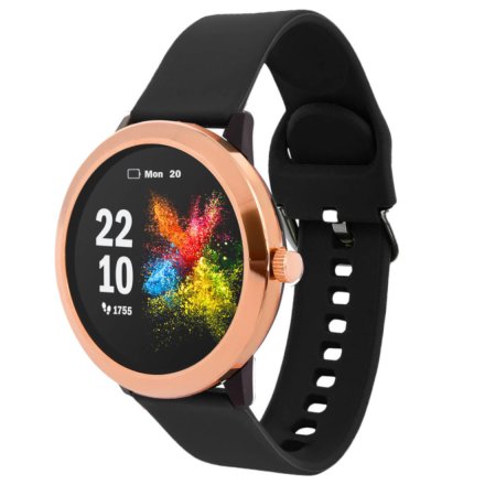 Damski smartwatch z ciśnieniomierzem Pacific 38-02 Sport Kalorie Puls Termometr