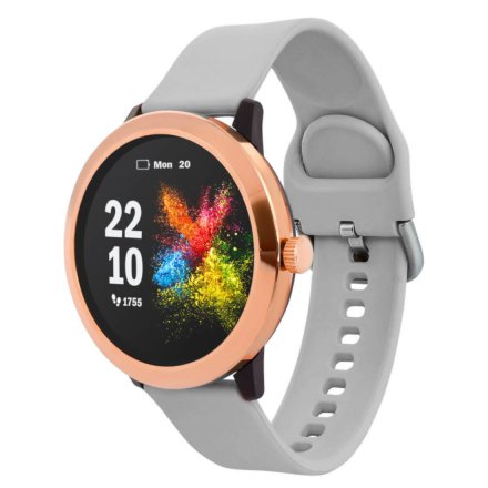 Damski smartwatch z ciśnieniomierzem Pacific 38-04 Sport Kalorie Puls Termometr