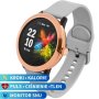 Damski smartwatch z ciśnieniomierzem Pacific 38-04 Sport Kalorie Puls Termometr