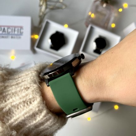 Damski smartwatch z ciśnieniomierzem Pacific 38-06 Sport Kalorie Puls Termometr