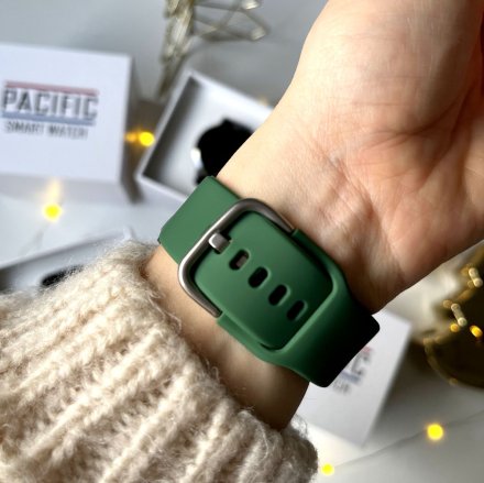 Damski smartwatch z ciśnieniomierzem Pacific 38-06 Sport Kalorie Puls Termometr