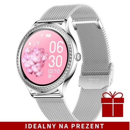 Damski smartwatch Pacific 39-01 Sport Kalorie Puls Termometr
