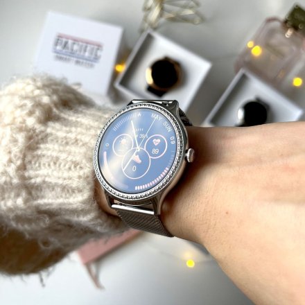 Damski smartwatch Pacific 39-01 Sport Kalorie Puls Termometr