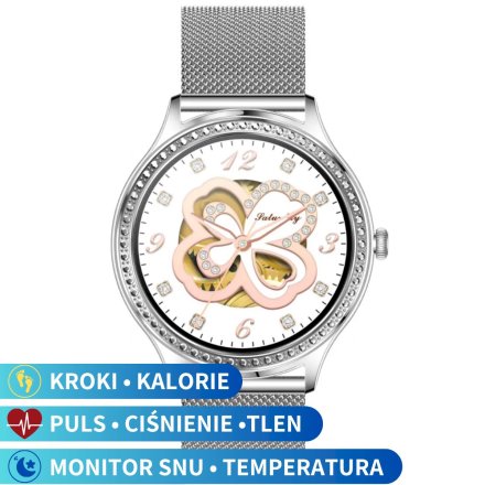 Damski smartwatch Pacific 39-01 Sport Kalorie Puls Termometr