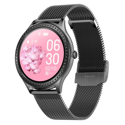 Damski smartwatch z ciśnieniomierzem Pacific 39-03 Sport Kalorie Puls Termometr